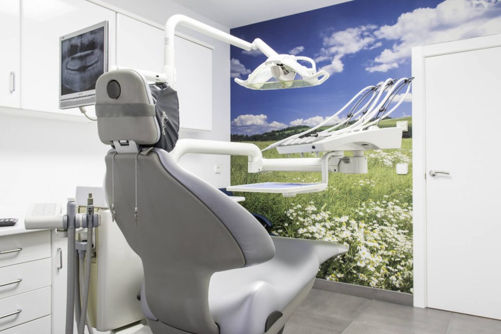 Vista de les instal•lacions de la clínica dental de Linyola. 